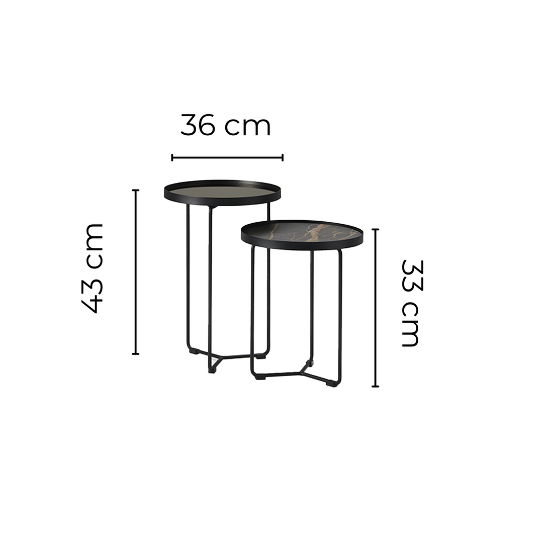 Ranza Side Table