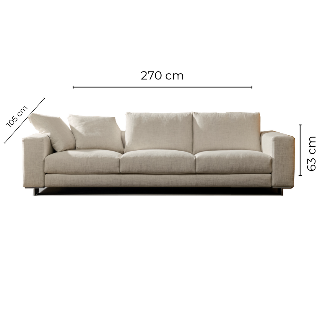 Stanley Sofa 3 Seaters