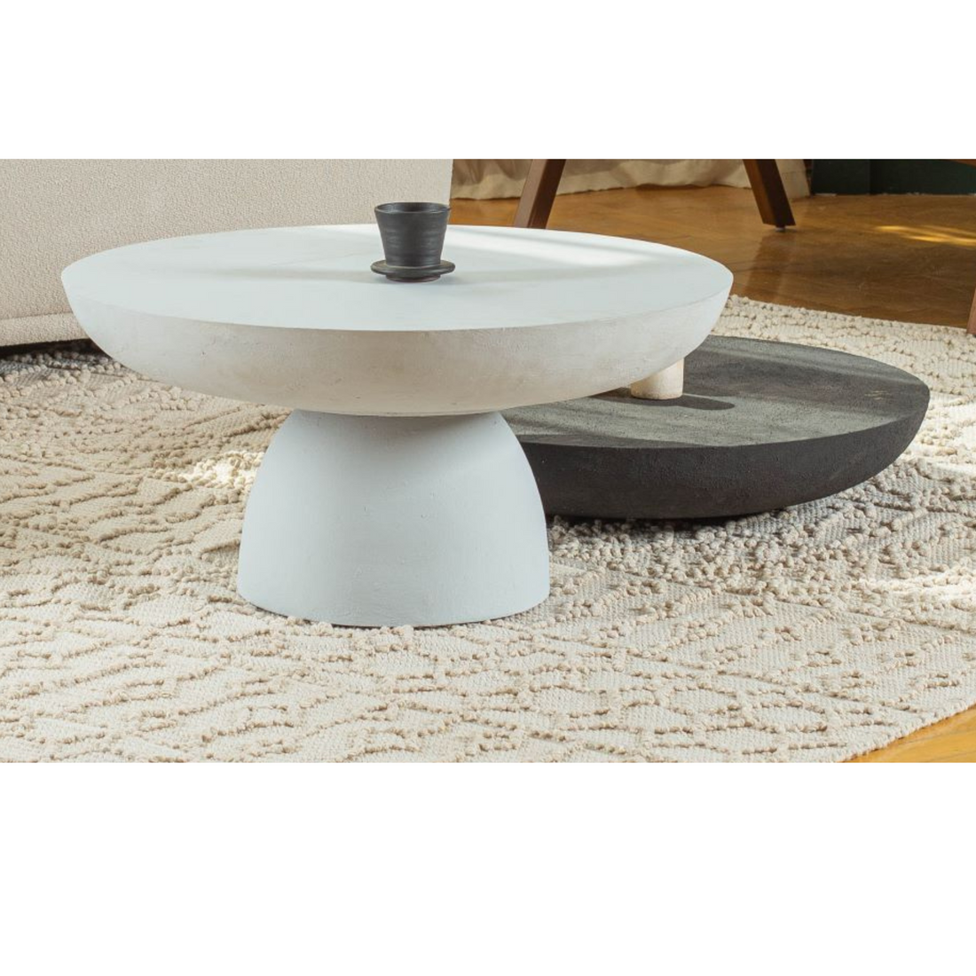 Fiber glass coffee table