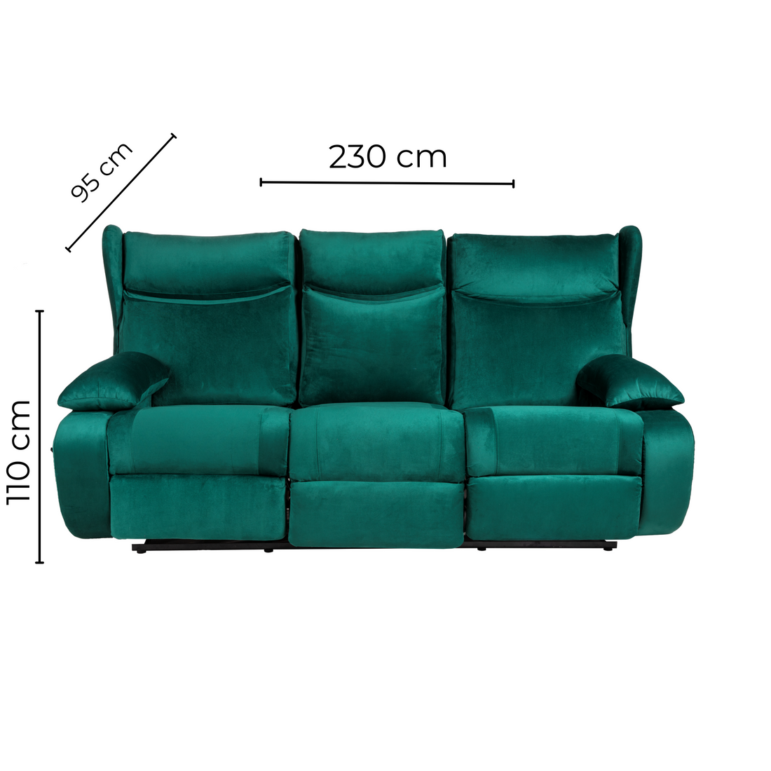 Koala 3 seater Recliner Sofa