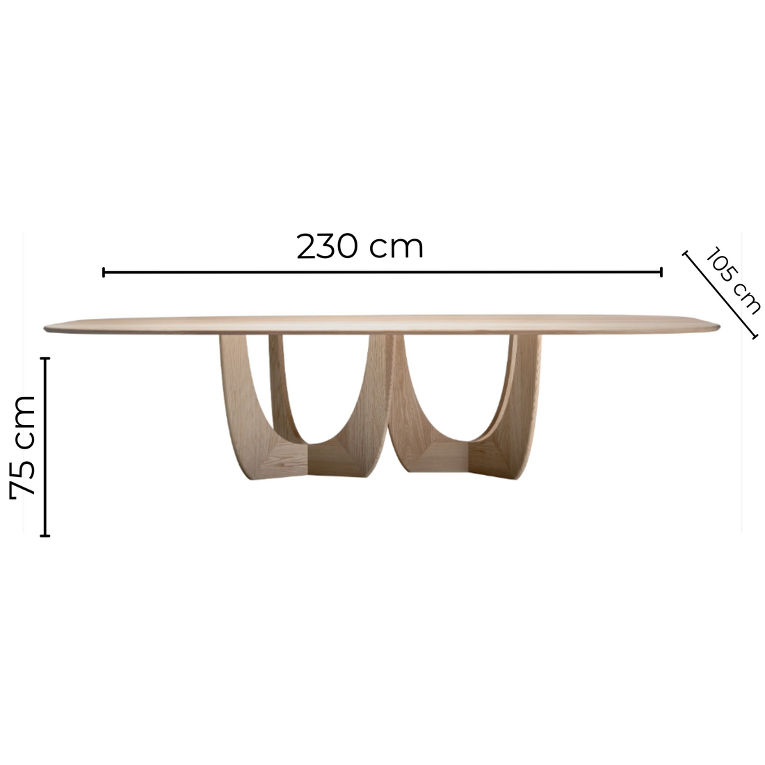 Wood Net Dining table