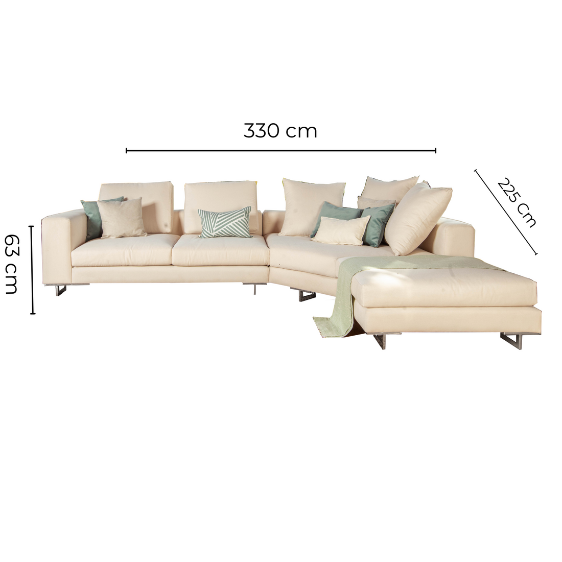Stanley Hex L-Shape Sofa